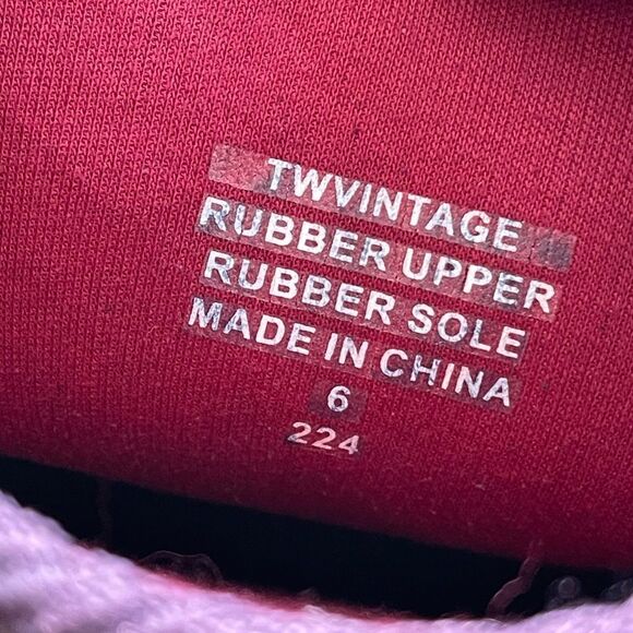 Tommy Hilfiger Women's Vintage Black Rain Boot • Size 6 - Picture 12 of 14